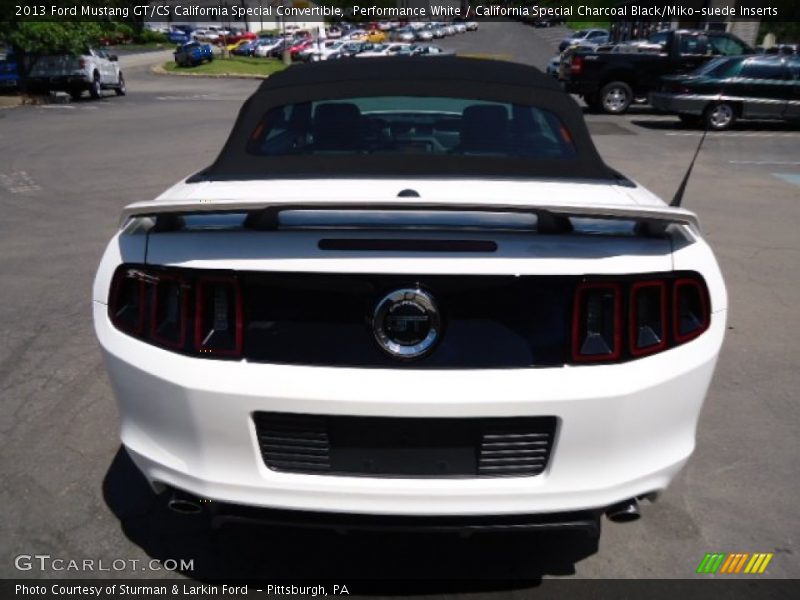  2013 Mustang GT/CS California Special Convertible Performance White