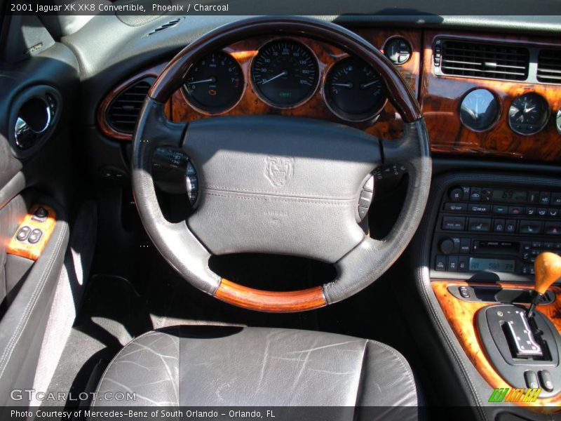Phoenix / Charcoal 2001 Jaguar XK XK8 Convertible