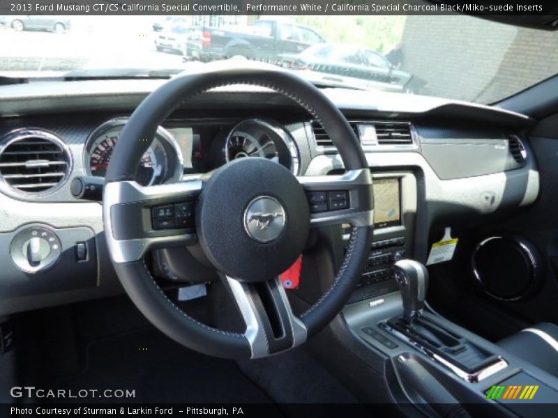 Dashboard of 2013 Mustang GT/CS California Special Convertible