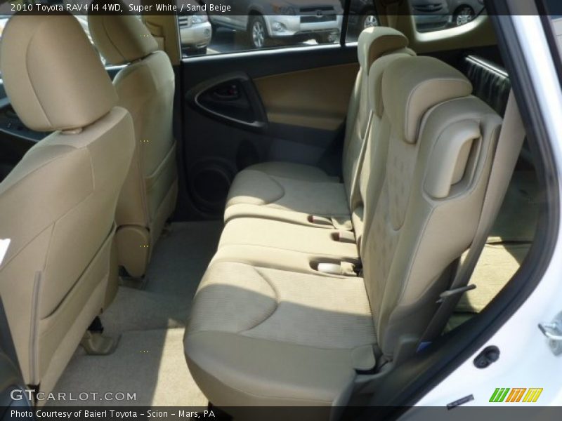 Super White / Sand Beige 2010 Toyota RAV4 I4 4WD