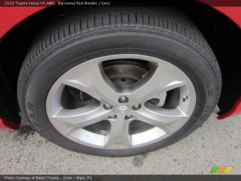 Barcelona Red Metallic / Ivory 2010 Toyota Venza V6 AWD