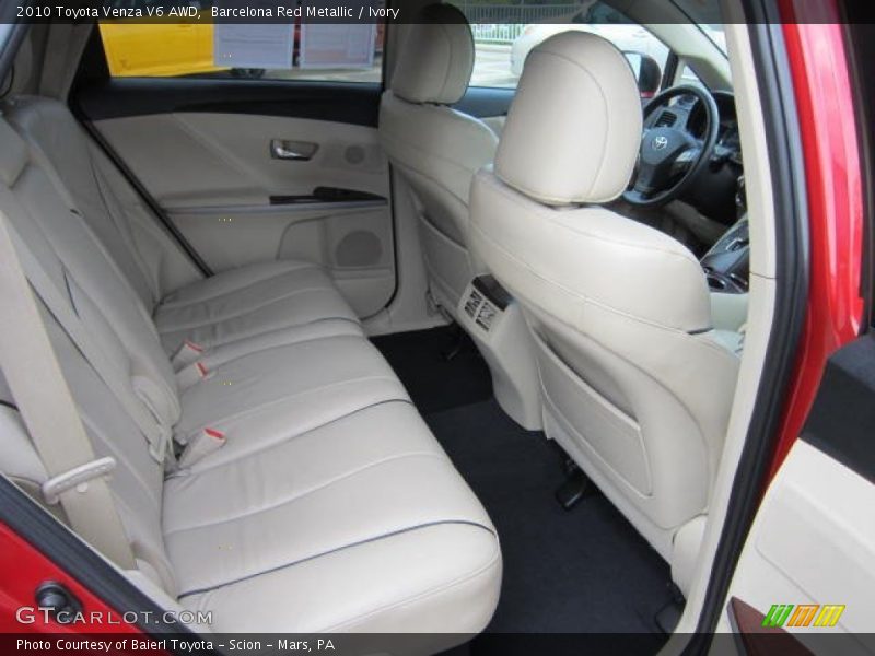 Barcelona Red Metallic / Ivory 2010 Toyota Venza V6 AWD