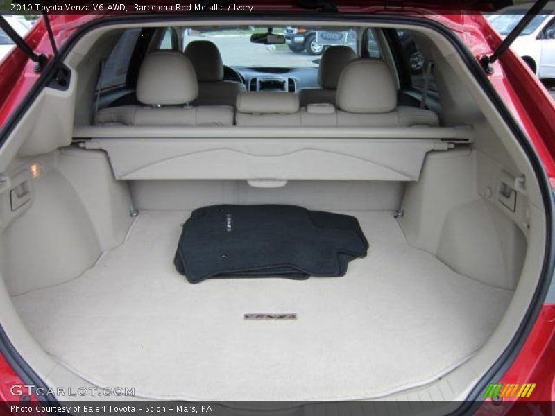 Barcelona Red Metallic / Ivory 2010 Toyota Venza V6 AWD