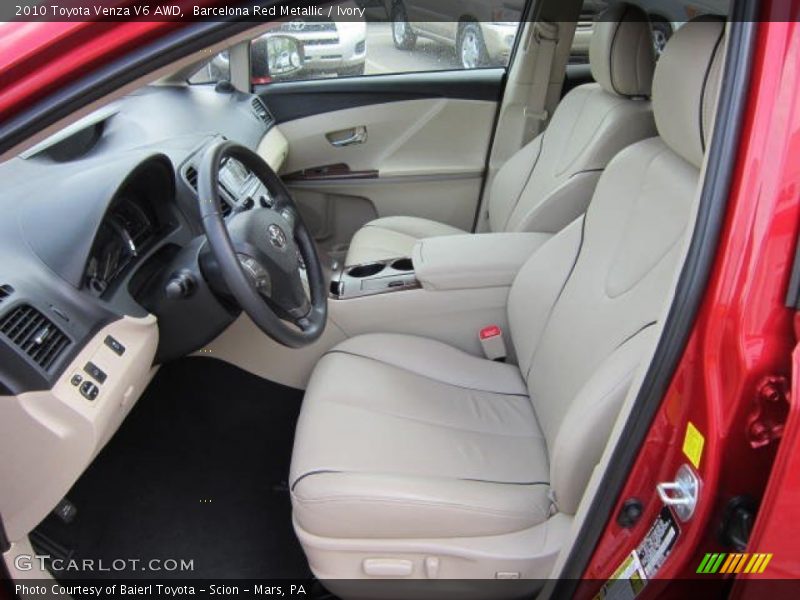 Barcelona Red Metallic / Ivory 2010 Toyota Venza V6 AWD