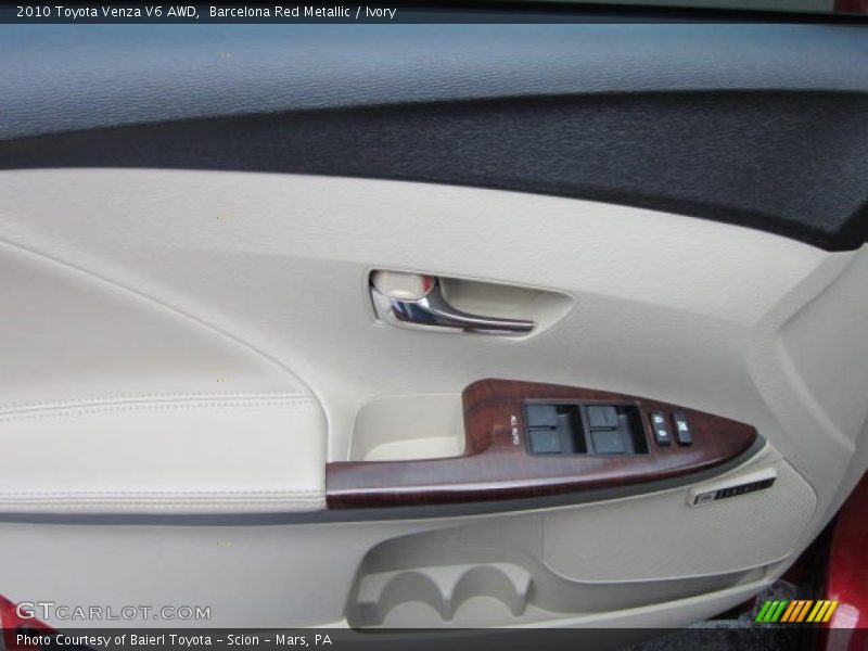 Barcelona Red Metallic / Ivory 2010 Toyota Venza V6 AWD