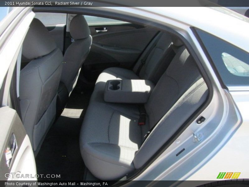 Radiant Silver / Gray 2011 Hyundai Sonata GLS