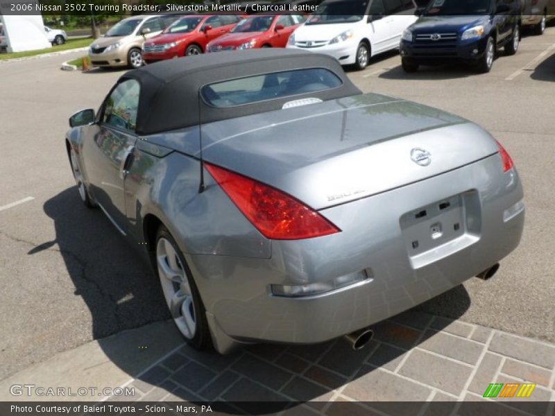 Silverstone Metallic / Charcoal Leather 2006 Nissan 350Z Touring Roadster