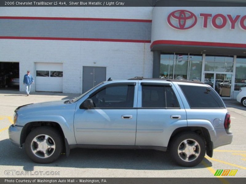Silver Blue Metallic / Light Gray 2006 Chevrolet TrailBlazer LS 4x4