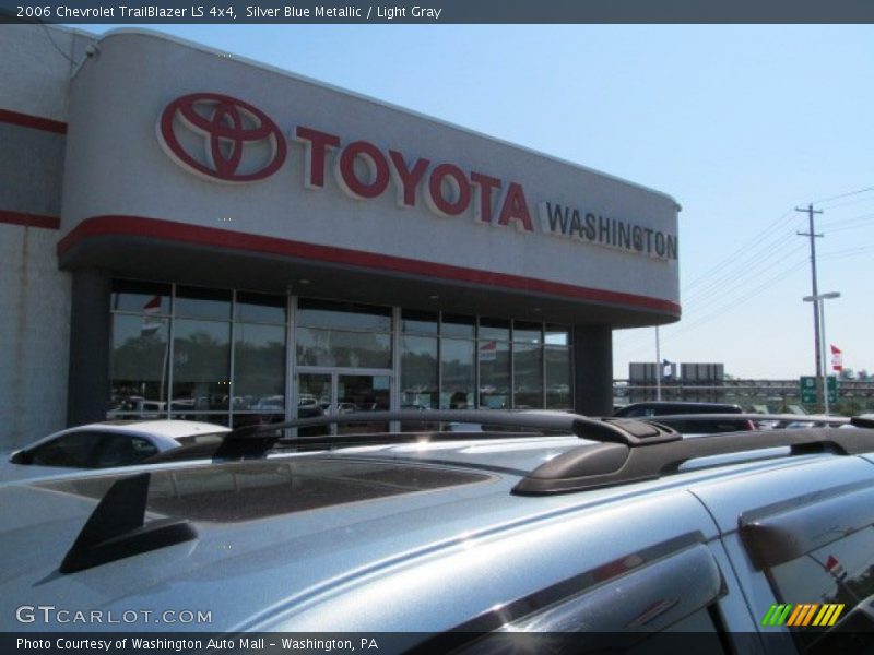Silver Blue Metallic / Light Gray 2006 Chevrolet TrailBlazer LS 4x4