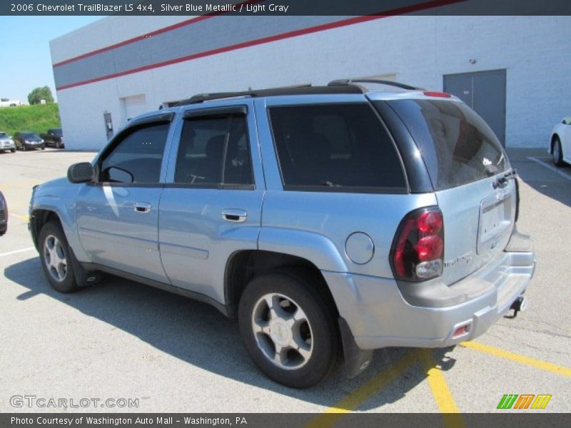 Silver Blue Metallic / Light Gray 2006 Chevrolet TrailBlazer LS 4x4