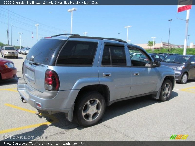Silver Blue Metallic / Light Gray 2006 Chevrolet TrailBlazer LS 4x4