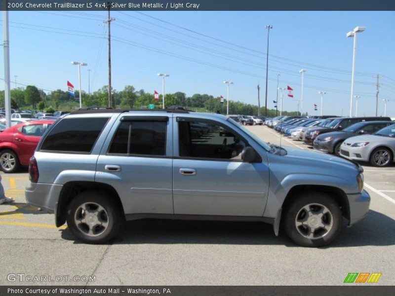 Silver Blue Metallic / Light Gray 2006 Chevrolet TrailBlazer LS 4x4