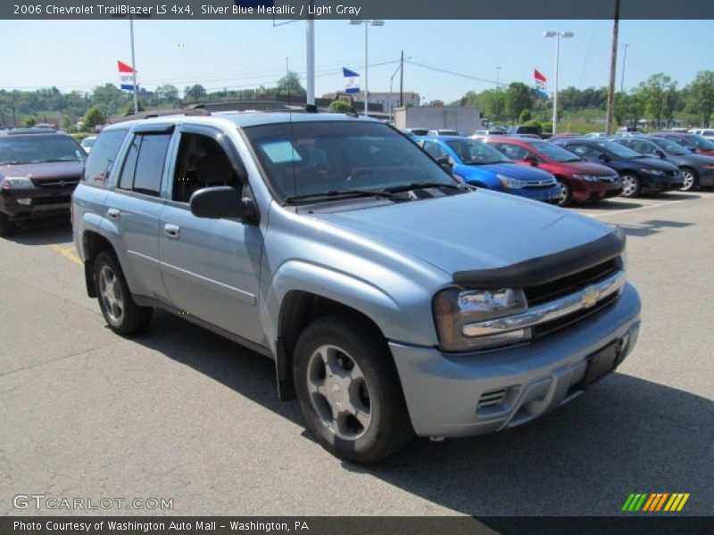 Silver Blue Metallic / Light Gray 2006 Chevrolet TrailBlazer LS 4x4