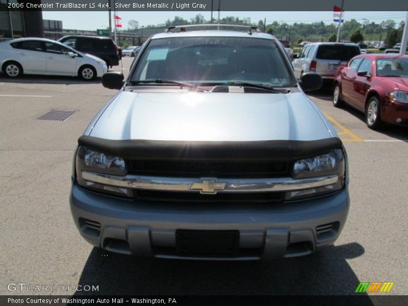 Silver Blue Metallic / Light Gray 2006 Chevrolet TrailBlazer LS 4x4