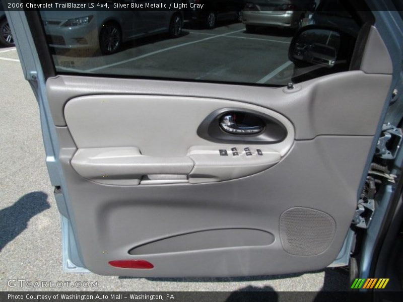 Silver Blue Metallic / Light Gray 2006 Chevrolet TrailBlazer LS 4x4