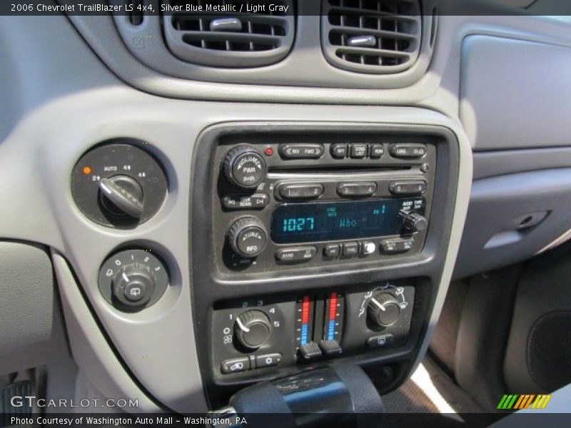 Silver Blue Metallic / Light Gray 2006 Chevrolet TrailBlazer LS 4x4