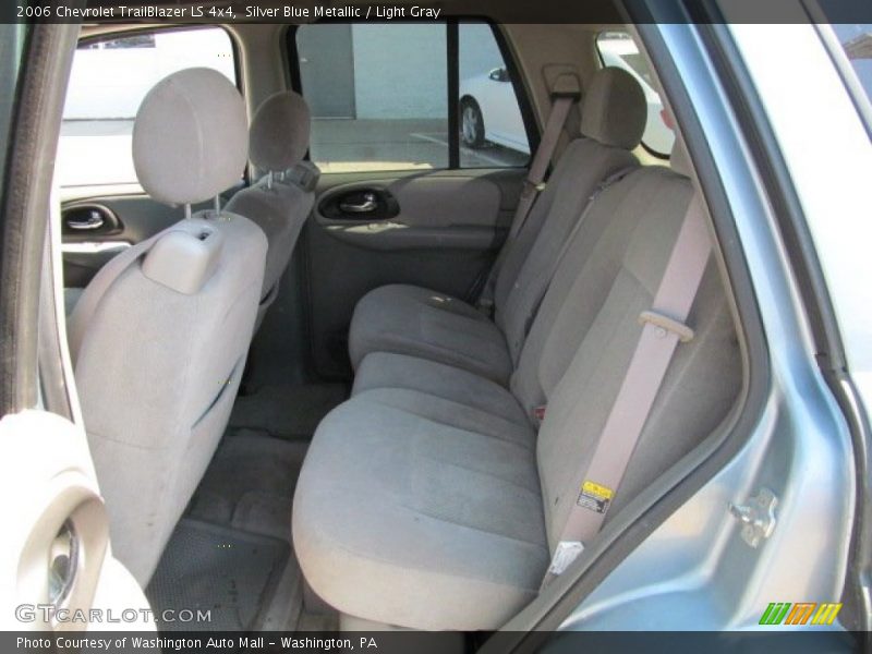 Silver Blue Metallic / Light Gray 2006 Chevrolet TrailBlazer LS 4x4