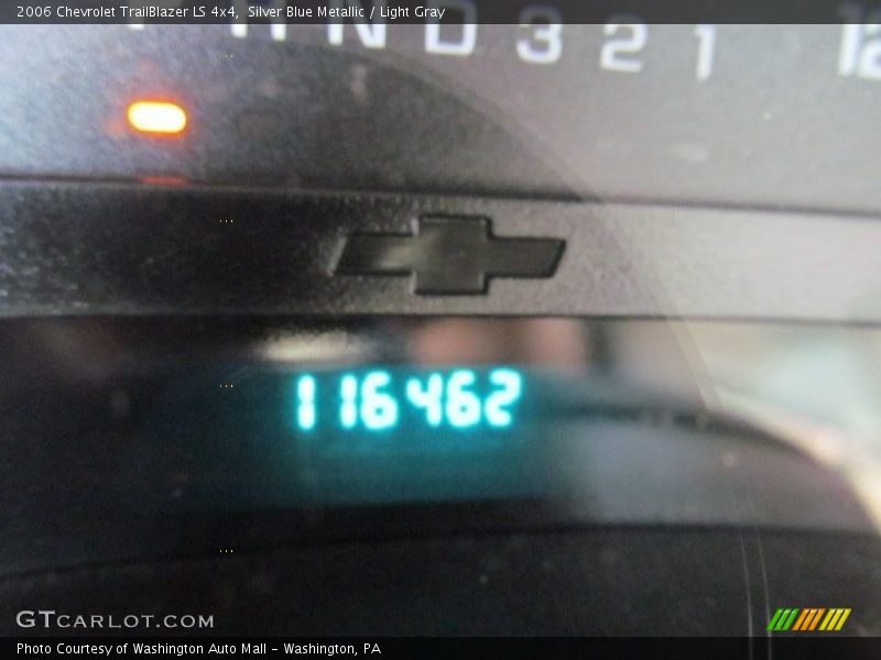 Silver Blue Metallic / Light Gray 2006 Chevrolet TrailBlazer LS 4x4