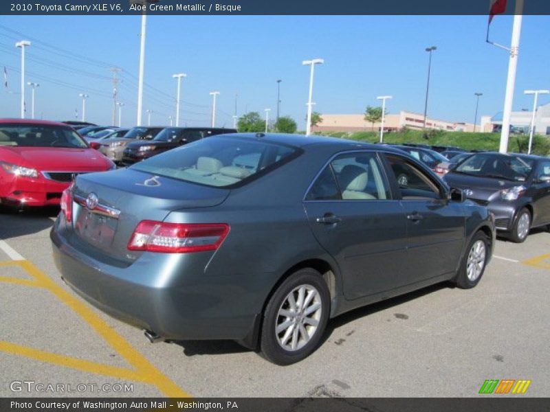 Aloe Green Metallic / Bisque 2010 Toyota Camry XLE V6