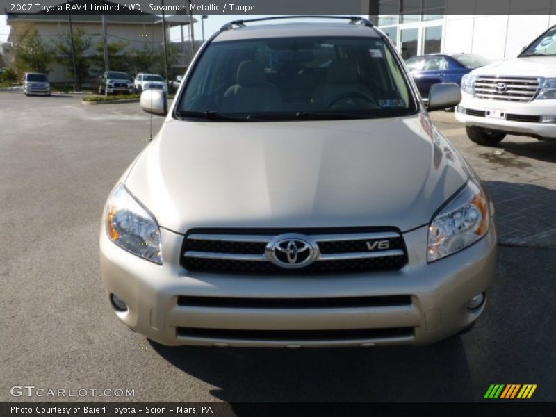 Savannah Metallic / Taupe 2007 Toyota RAV4 Limited 4WD