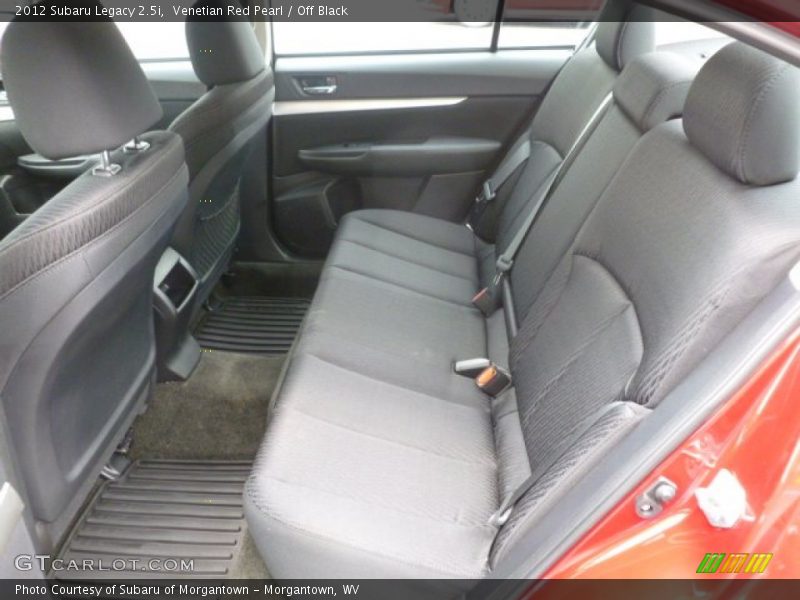 Venetian Red Pearl / Off Black 2012 Subaru Legacy 2.5i
