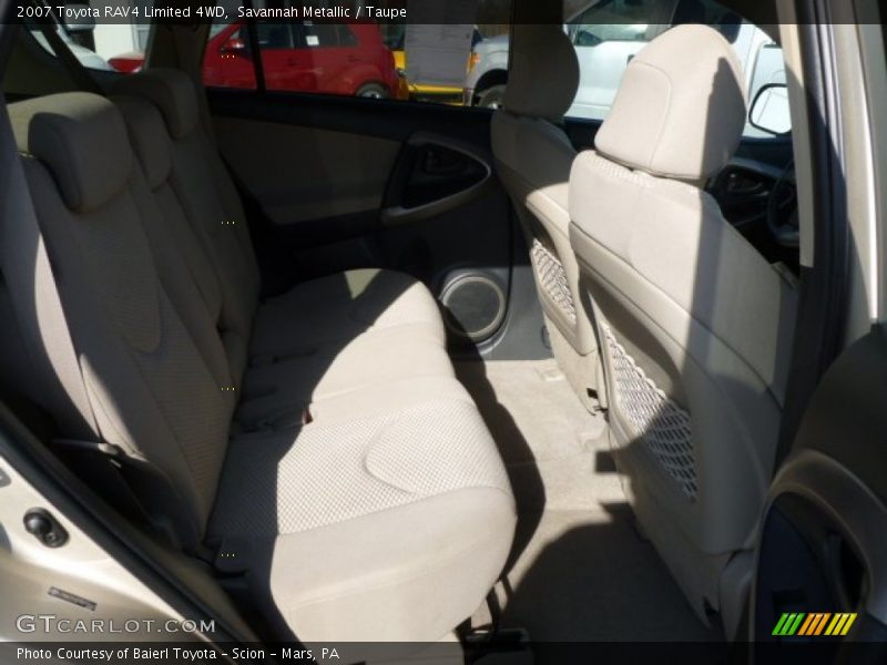 Savannah Metallic / Taupe 2007 Toyota RAV4 Limited 4WD