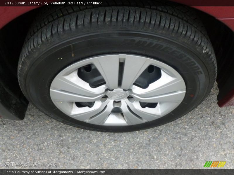 Venetian Red Pearl / Off Black 2012 Subaru Legacy 2.5i