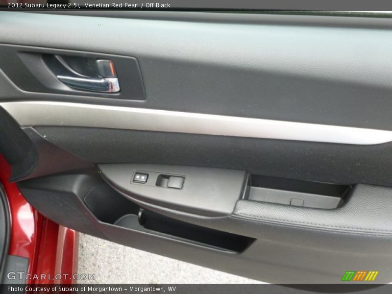 Venetian Red Pearl / Off Black 2012 Subaru Legacy 2.5i