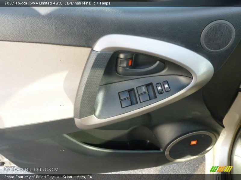 Savannah Metallic / Taupe 2007 Toyota RAV4 Limited 4WD