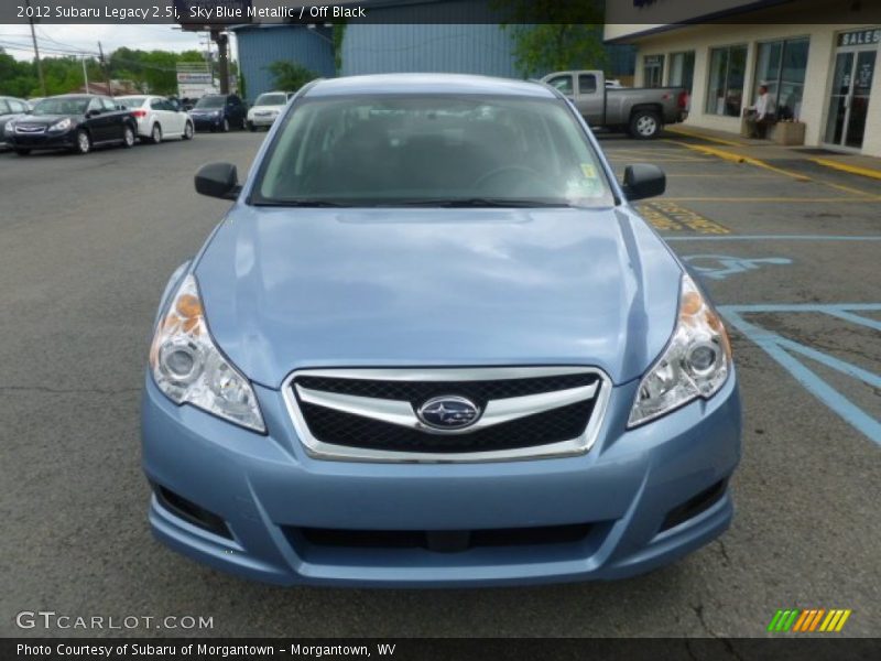 Sky Blue Metallic / Off Black 2012 Subaru Legacy 2.5i