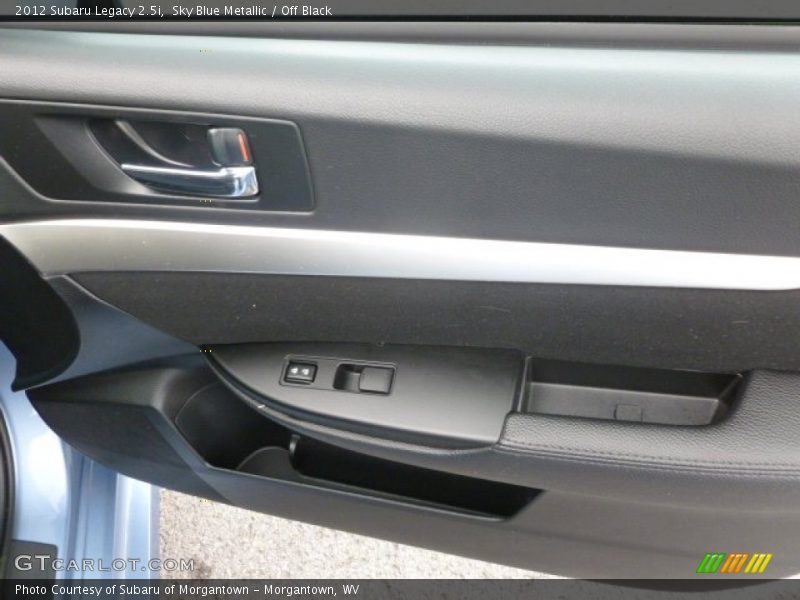 Sky Blue Metallic / Off Black 2012 Subaru Legacy 2.5i