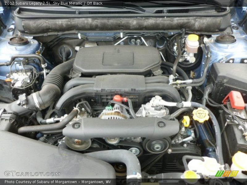 Sky Blue Metallic / Off Black 2012 Subaru Legacy 2.5i