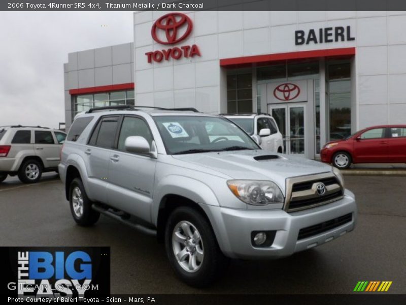 Titanium Metallic / Dark Charcoal 2006 Toyota 4Runner SR5 4x4