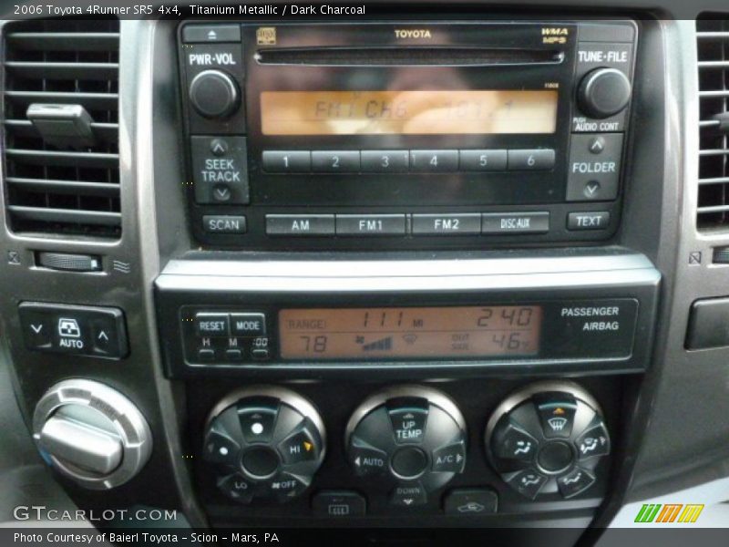 Titanium Metallic / Dark Charcoal 2006 Toyota 4Runner SR5 4x4