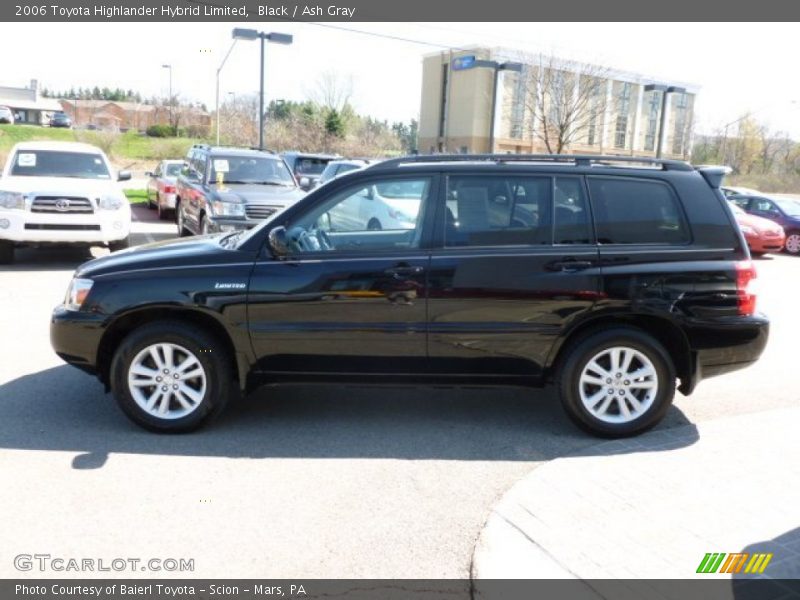 Black / Ash Gray 2006 Toyota Highlander Hybrid Limited