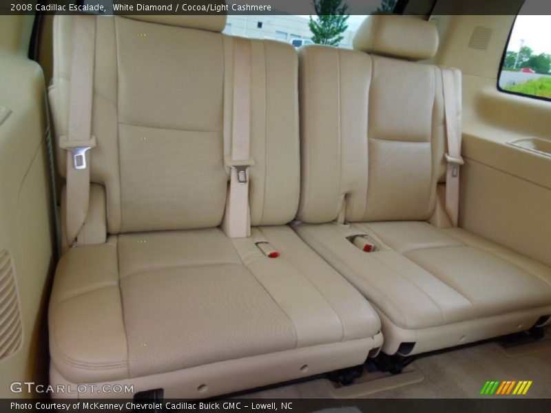 White Diamond / Cocoa/Light Cashmere 2008 Cadillac Escalade