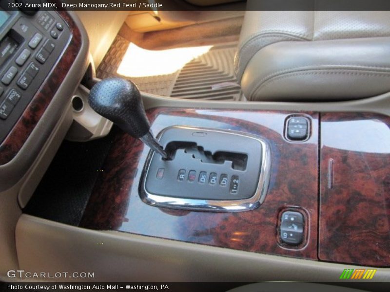 Deep Mahogany Red Pearl / Saddle 2002 Acura MDX