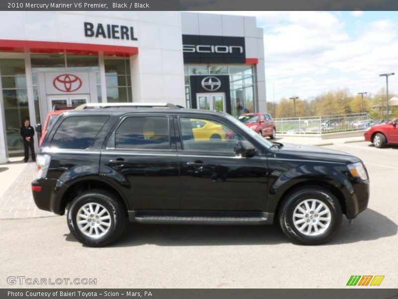 Black / Black 2010 Mercury Mariner V6 Premier
