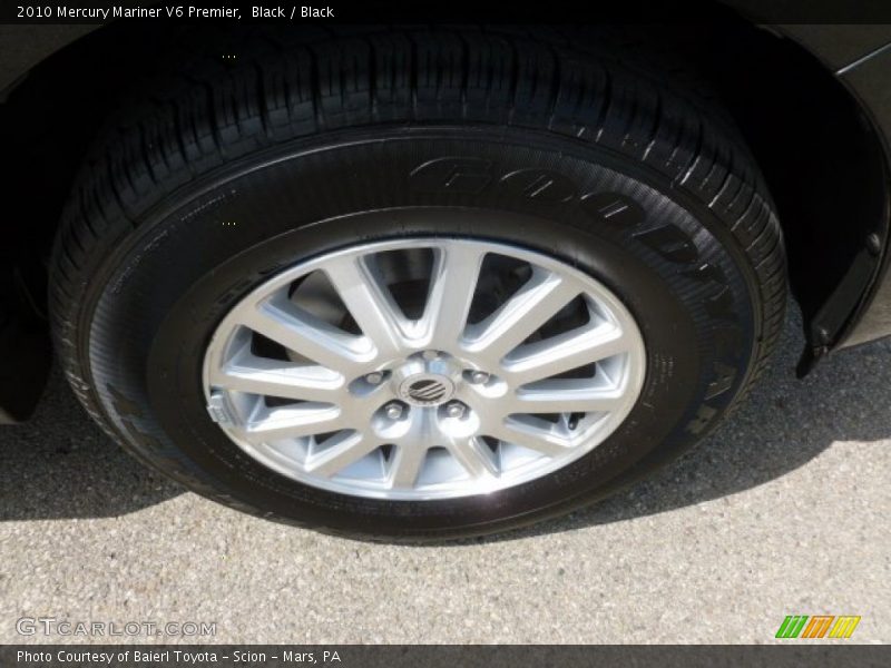 Black / Black 2010 Mercury Mariner V6 Premier