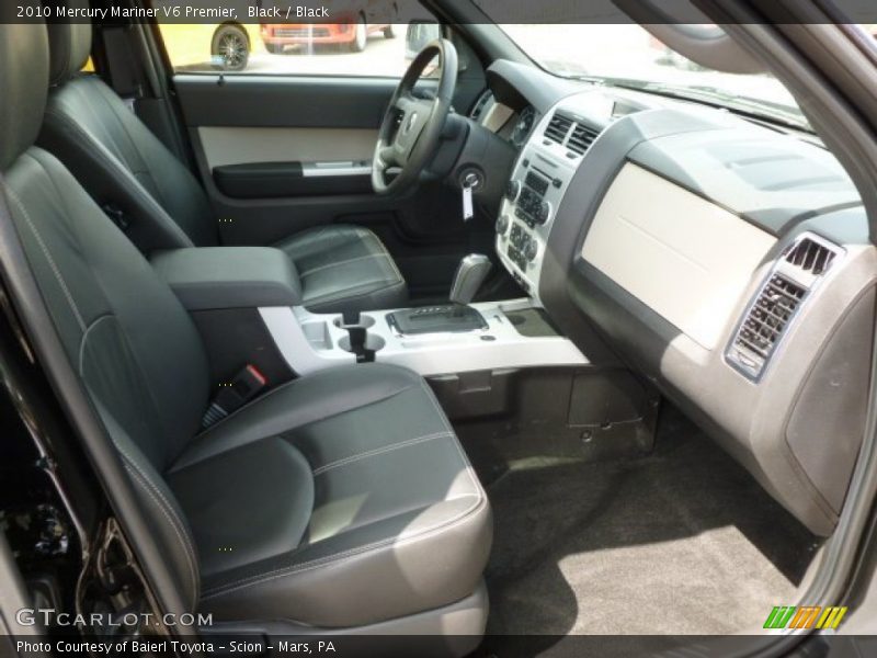 Black / Black 2010 Mercury Mariner V6 Premier