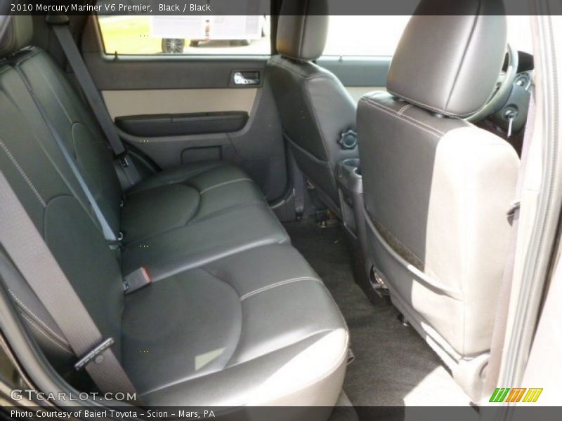 Black / Black 2010 Mercury Mariner V6 Premier