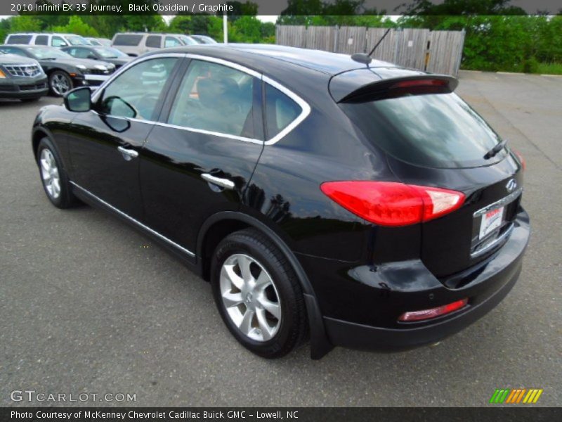Black Obsidian / Graphite 2010 Infiniti EX 35 Journey
