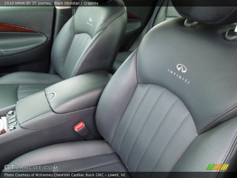 Black Obsidian / Graphite 2010 Infiniti EX 35 Journey