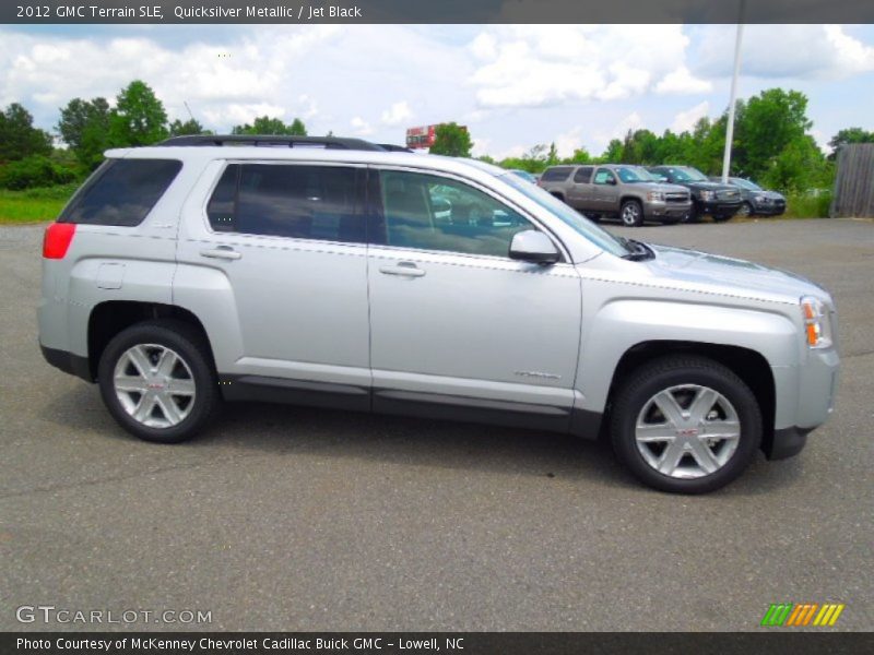 Quicksilver Metallic / Jet Black 2012 GMC Terrain SLE