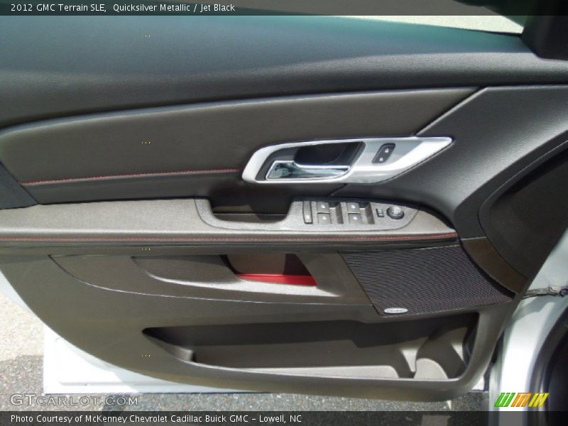 Quicksilver Metallic / Jet Black 2012 GMC Terrain SLE