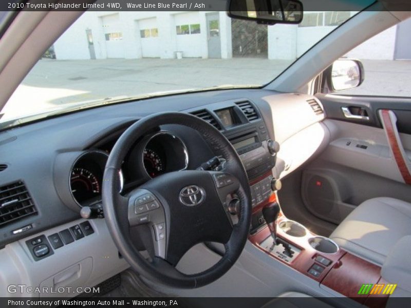 Wave Line Blue Pearl / Ash 2010 Toyota Highlander Limited 4WD