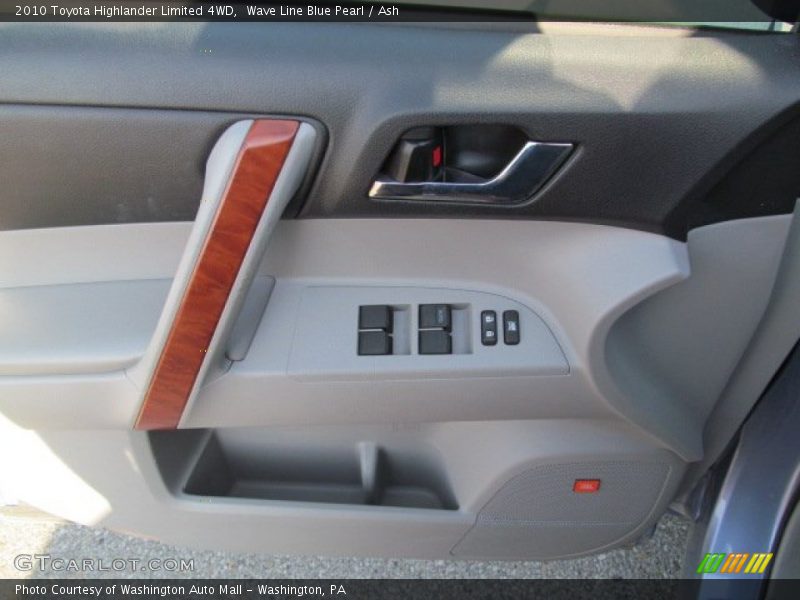 Wave Line Blue Pearl / Ash 2010 Toyota Highlander Limited 4WD