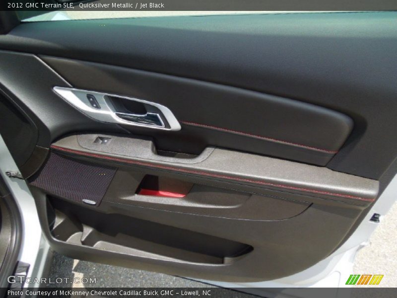 Quicksilver Metallic / Jet Black 2012 GMC Terrain SLE