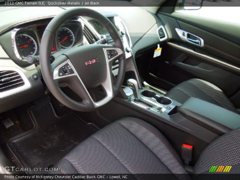 Quicksilver Metallic / Jet Black 2012 GMC Terrain SLE