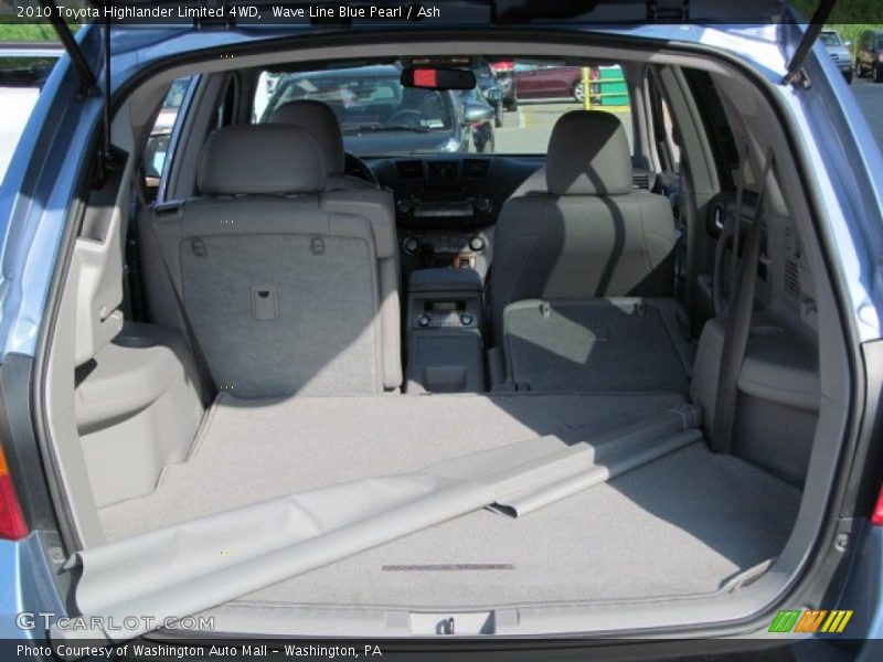 Wave Line Blue Pearl / Ash 2010 Toyota Highlander Limited 4WD